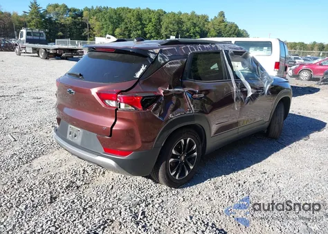 2022 Chevrolet Trailblazer Awd Lt from USA, damaged, VIN KL79MRSL3NB092141